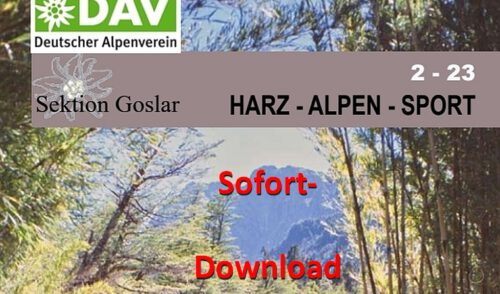 Artikelbild zu Artikel Sektionsheft 2-2023 ist online