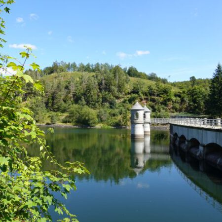 Wanderung Hufhaus - Dreiherrenstein  – Neustädter Talsperre  - Hufhaus