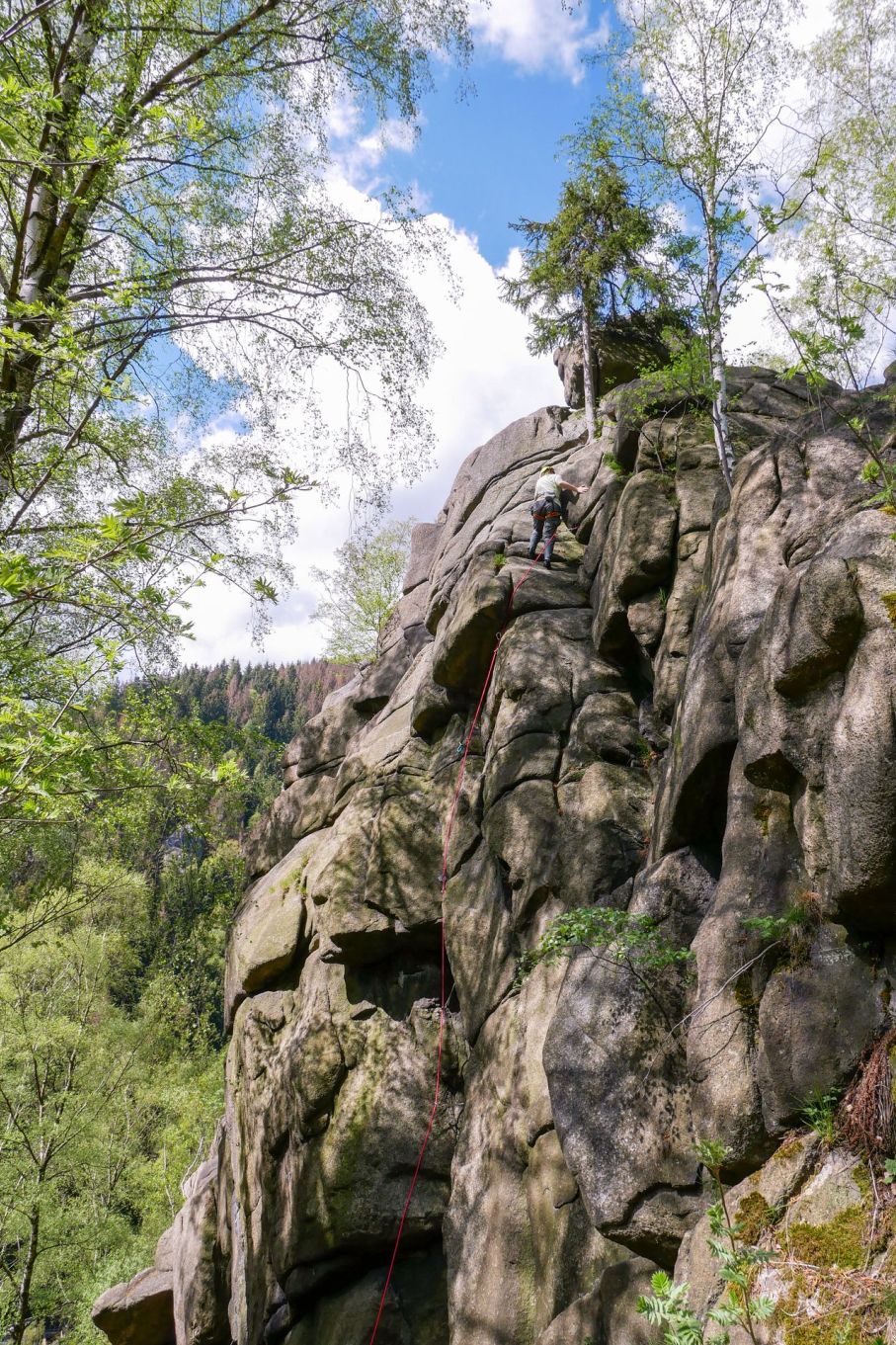 Grundkurs Felsklettern I (auch für Schnupperer)